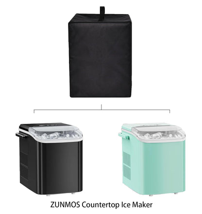 Ice Maker Cover for ZUNMOS Countertop Ice Maker, Universal Waterproof & Dustproof Shield for Portable Ice Machines