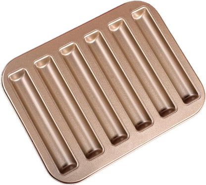 Homoyoyo Biscuit Mold Cake Molds - Cookie Molds for Chocolate Candy, Pastry Baking, and Mini Loaf Cakes