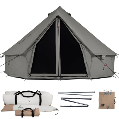 Regatta Bell Tent (Boulder Gray, 16.5' (5M), Water Repellent)