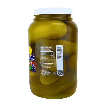 Best Maid Sour Pickles – 1 Gallon Jar (12–16 Count) – Classic Texas-Style Whole Sour Pickles, Crisp & Tangy Flavor – 1 Pack