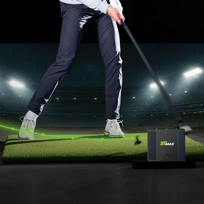 SKYTRAK ST MAX Launch Monitor – GOLFTEC Speed Training, Dual Doppler Radar & Photometric Cameras, Precision Ball & Club Data, Golf Simulator