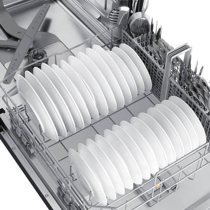 Samsung Bespoke Smart 46 dBA Dishwasher with 3rd Rack and StormWash, Stainless Steel, DW60R2014US/AA