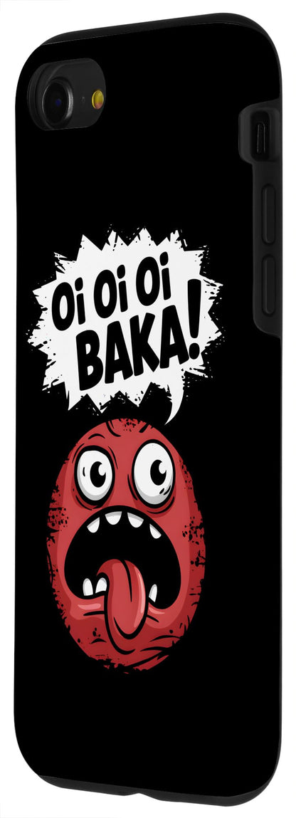 Funny Oi Oi Oi Baka Sarcastic Meme Case for iPhone SE (2020) / 7 / 8