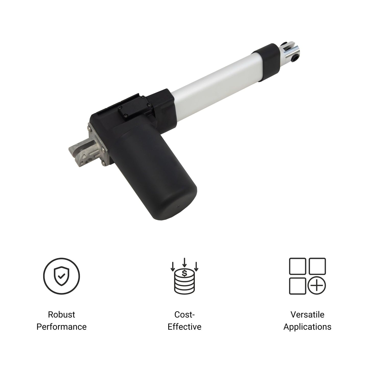 Progressive Automations 24V Electric Linear Actuator - 14 inches Stroke, 100 lbs Force - Innovative Motor, Durable Stroke, IP66 Water Resistance for Outdoor, Automotive, Home Automation - PA-04