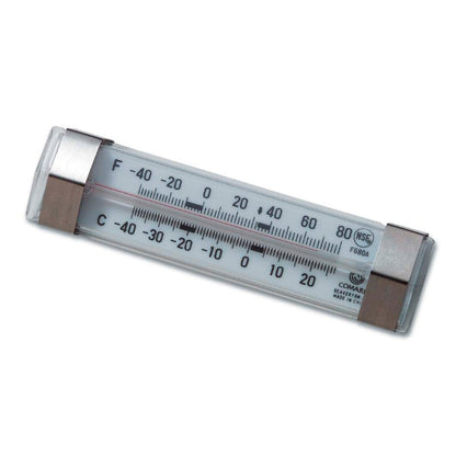 Comark FG80AK Commercial Refrigerator Thermometer, Glass Tube Thermometer