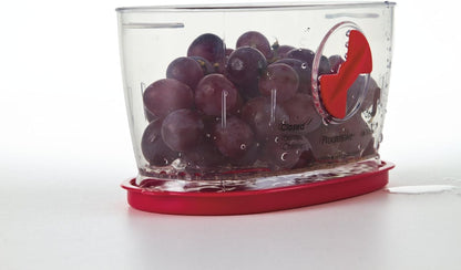 PrepSolutions Berry Keeper, Red – Freshness-Enhancing Storage for Berries and Small Fruits
