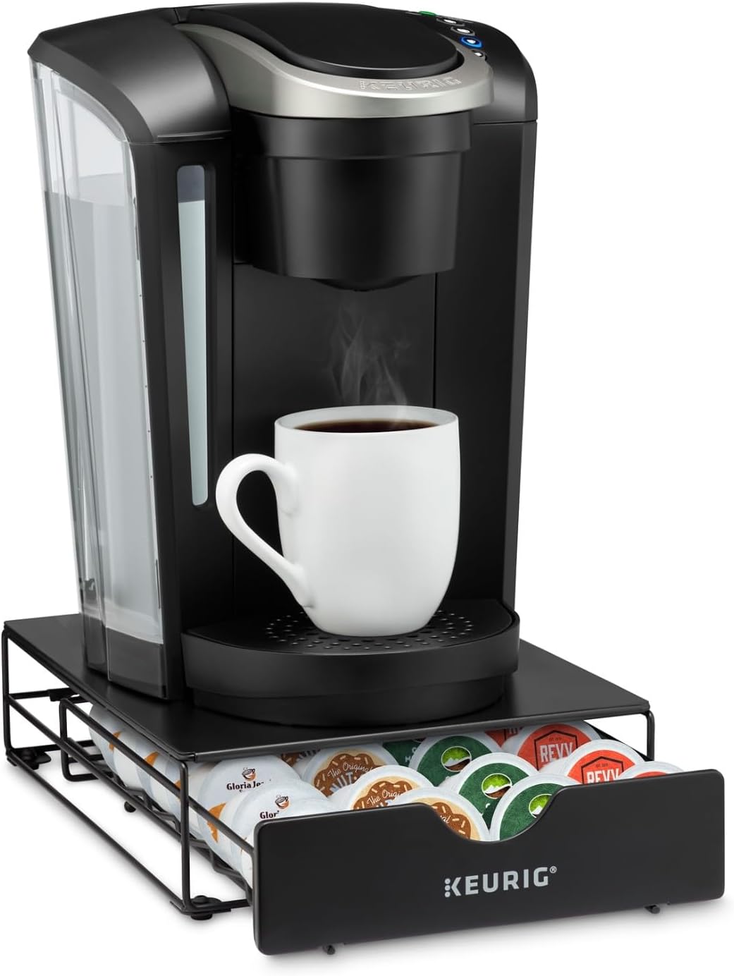 24 24ct, 9.2 3.3 12.2 inches Keurig Slim Non-Rolling Storage Drawer, Coffee Pod Storage, Holds up to Keurig K-Cup Pods