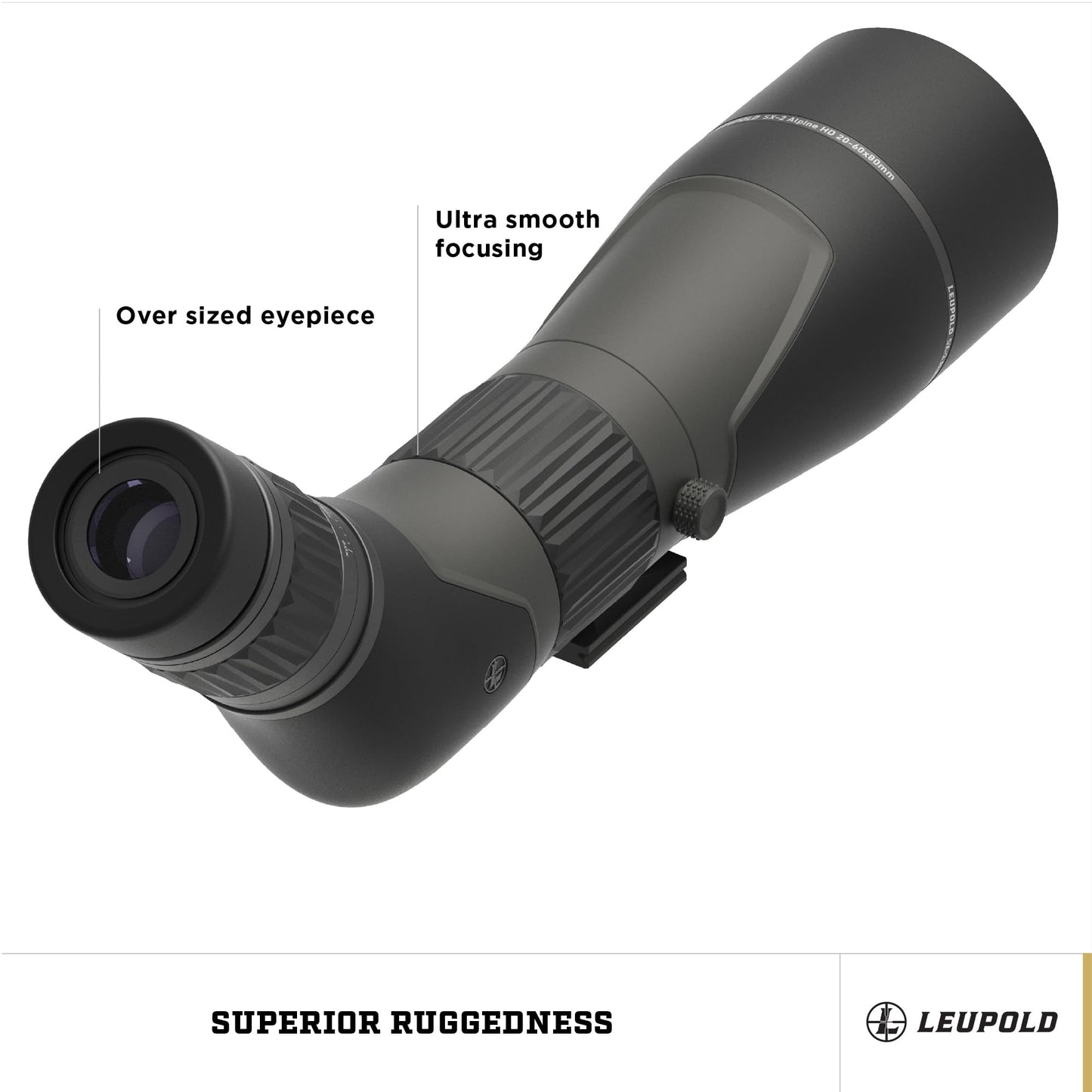 Leupold SX-2 Alpine HD Gen 2 20-60x80mm Angled