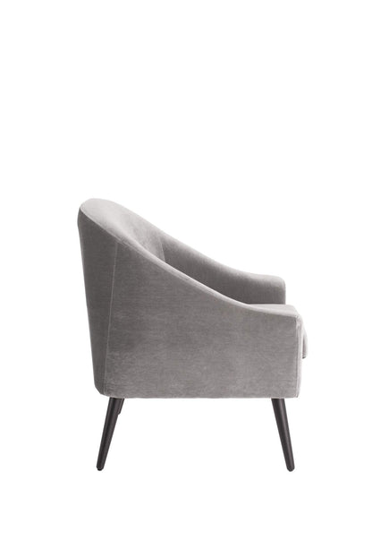 Elle Decor CHR10017A Elle Décor Laurel Accent Chair, Gray
