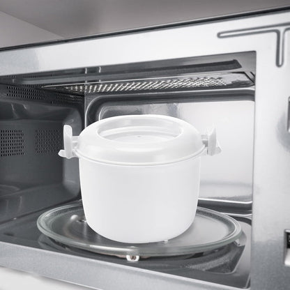 Small Rice Maker Friendly Microwave Rice Cooker, Easy Fast Microwave Cookware for Rice and Pasta