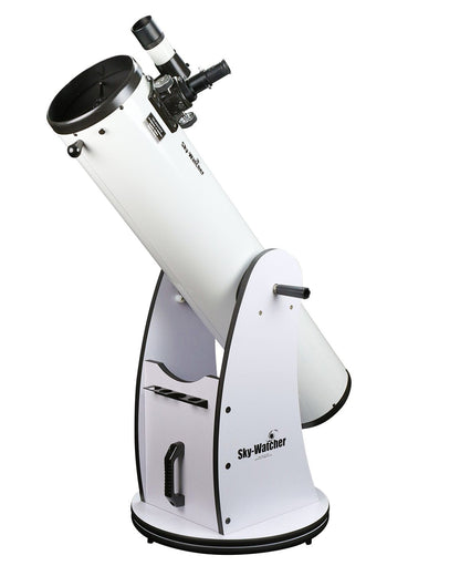 Sky-Watcher Classic 200 Dobsonian 8-inch Telescope – Solid-Tube – Simple, Traditional Design – Easy to Use, Perfect for Beginners, White (S11610)
