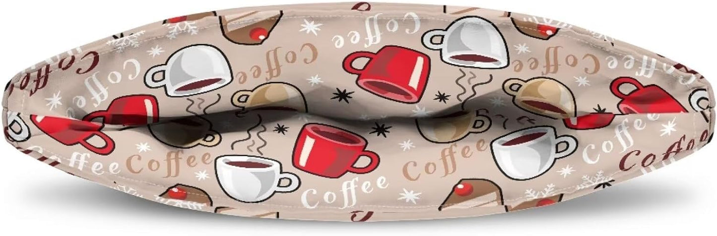 Tea Cozy for Teapot - Anti-Scald Covers, Heat Resistant Kettle Cover with Coffee Pattern for Home Kitchen