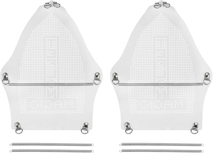 2pcs Iron Cover Non Stick Iron Shoe, PTFE Electric Iron Accessory, Sole Plate Protector Fits Smaller Than 220mm x 180mm