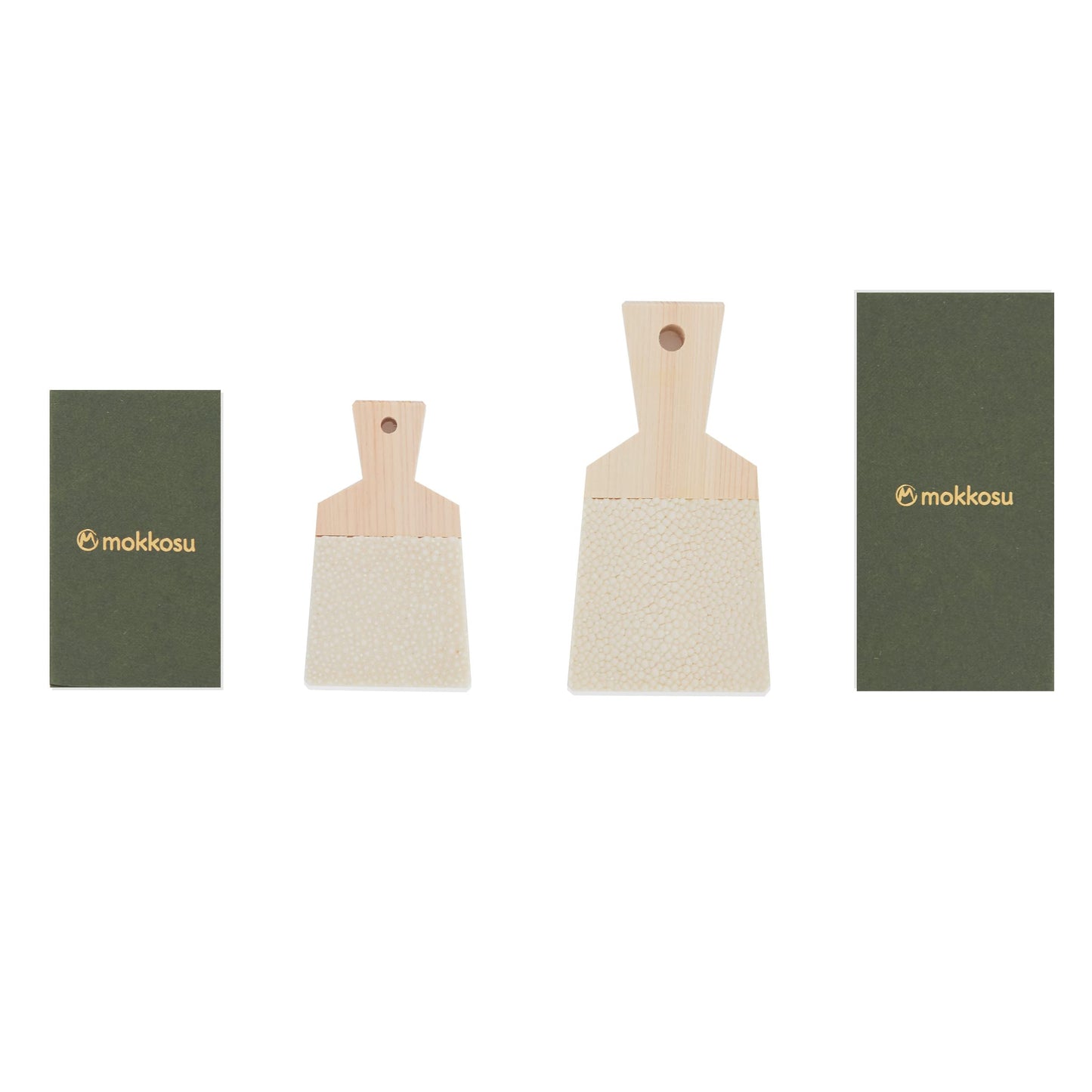 Mokkosu Japanese Classic Grater for Wasabi and Ginger, Medium Size, Made in Japan