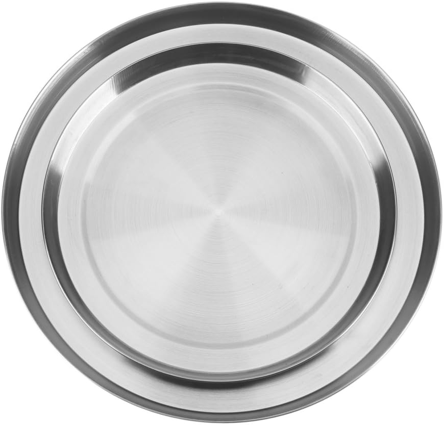 Dioche Electric Stove Covers, 4Pcs/Set Stainless Steel Kitchen Stove Top Protectors for Cooking