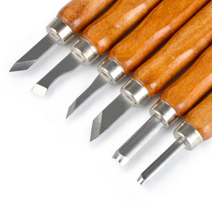 OTYMIOW 17 PCS Wood Carving Tools, Wood Carving kit, SK2 Carbon Steel Whittling Kit with Storage Case and Sharpner, Whittling Tools Set for Beginners and Professionals