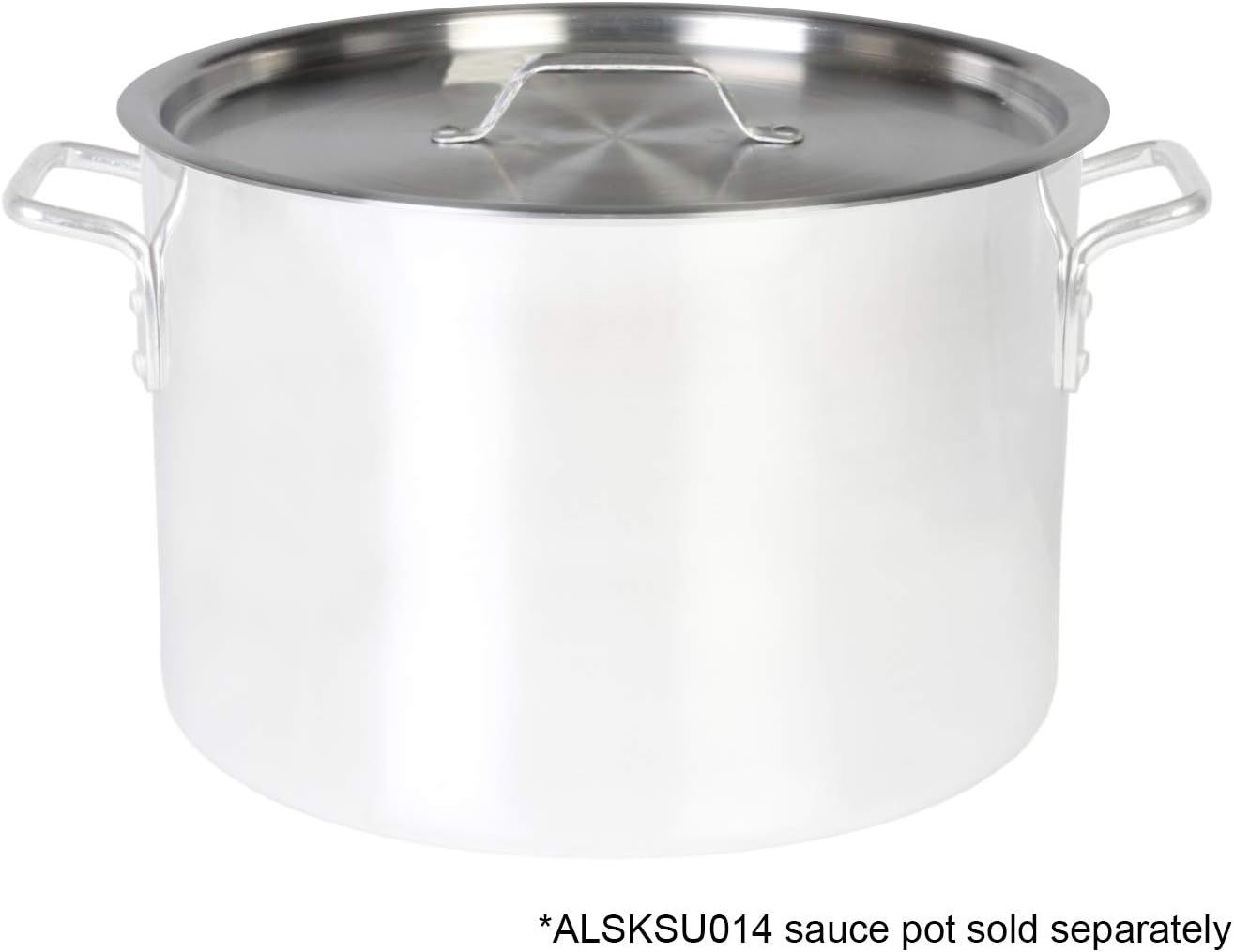 Thunder Group ALSKSU114 Sauce Pot Lid, 14 Qt, 12-5/8" Dia.