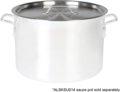 Thunder Group ALSKSU114 Sauce Pot Lid, 14 Qt, 12-5/8" Dia.