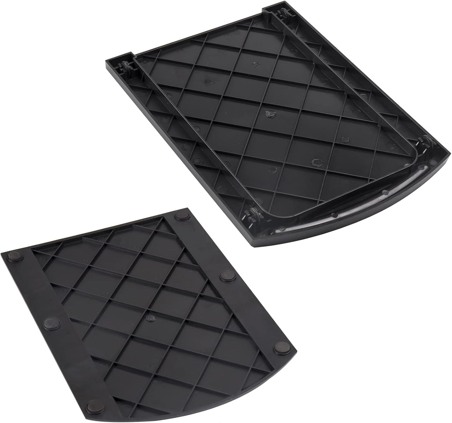 Kitchen Appliance Sliding Tray with Rolling Wheels, Compatible with Coffee Maker, Mixer, Blenders, Air Fryer (3 Pack)