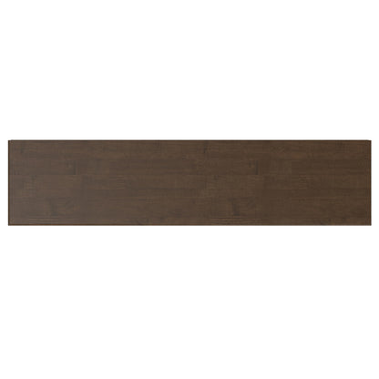 SIMPLIHOME Draper Bookcase - 30 inch Tall Solid Wood Low Bookshelf in Walnut Brown, Mid-Century Modern Storage for Living Room, Study Room or Office with Tapered Legs and Wide Open Shelves