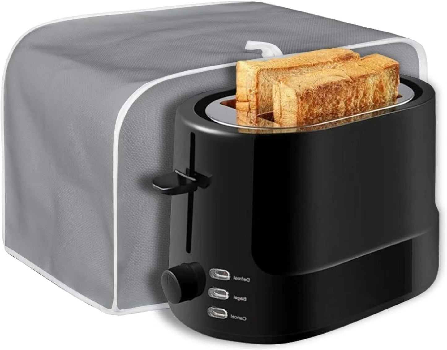 Red Toaster Cover, Quilted 4 Slice Toaster Cover, Kitchen Small Appliance Covers, Fits Most Standard 4 Slice Toasters
