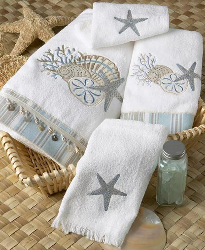Avanti Linens Washcloth, Soft & Absorbent Cotton Towel, White