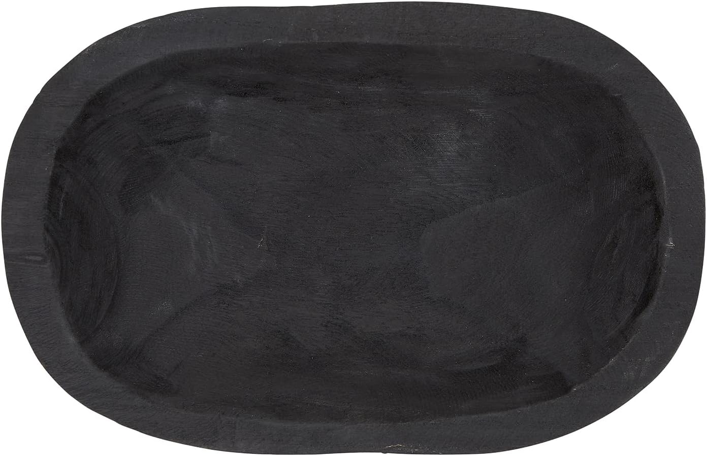 12 7.5-Inch, Santa Barbara Design Studio TableSugar Paulownia Wood Dough Bowl, x Black