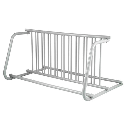 BestEquip 10 Holders Floor Bike Rack, 59" Length All-Steel Grid Bike Rack, 10-Bike Capacity Dual-Side Storage Stand for Garages Streets Yards Bike Events