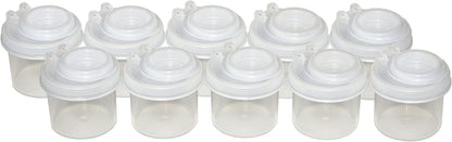 Hall Brothers Mini Spice Jars Set of 10 with Sifter and Cap (15) for Outdoors