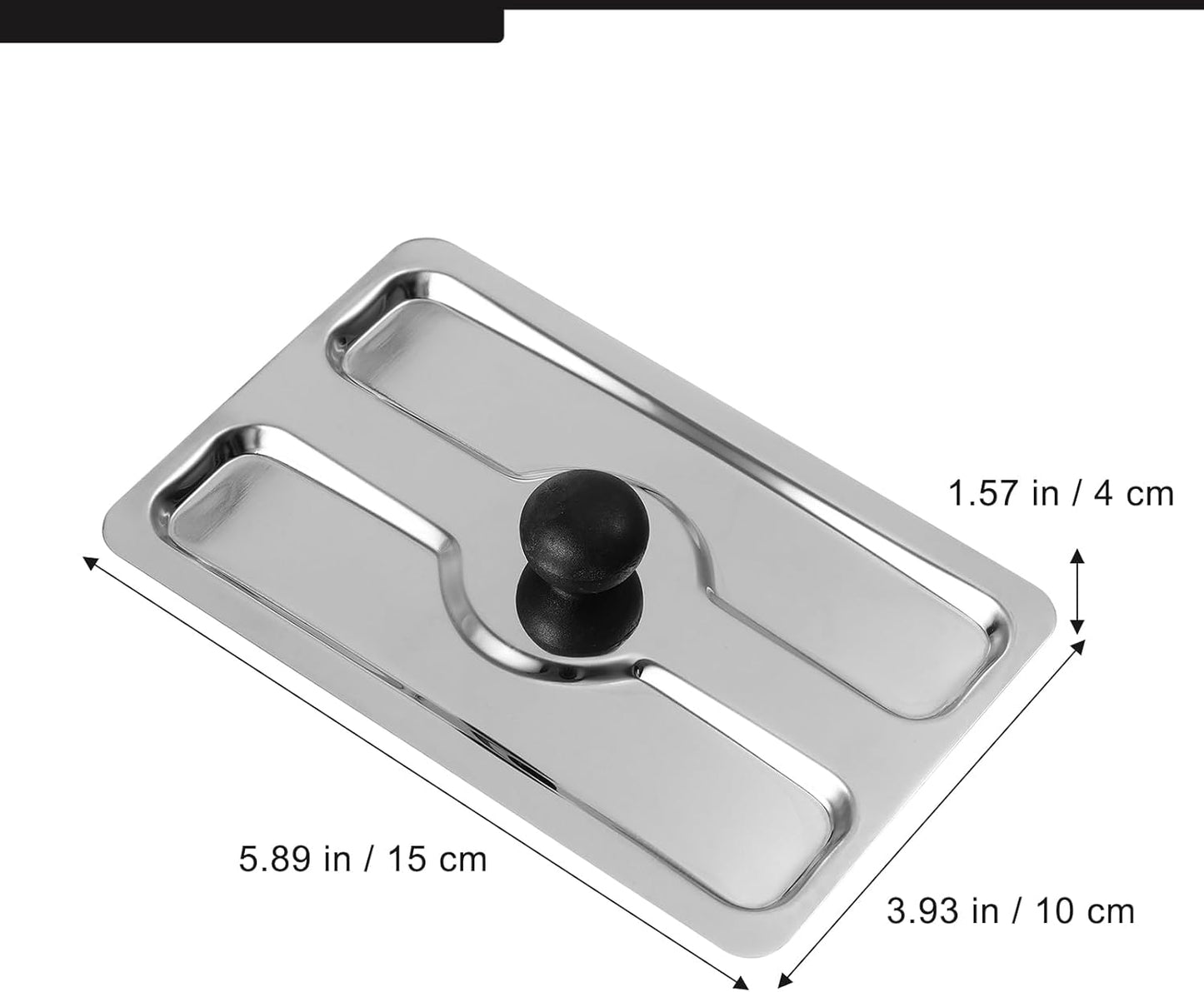 Toaster Cover, Veemoon Stainless Steel Appliance Top Cover for Electric Bread Maker