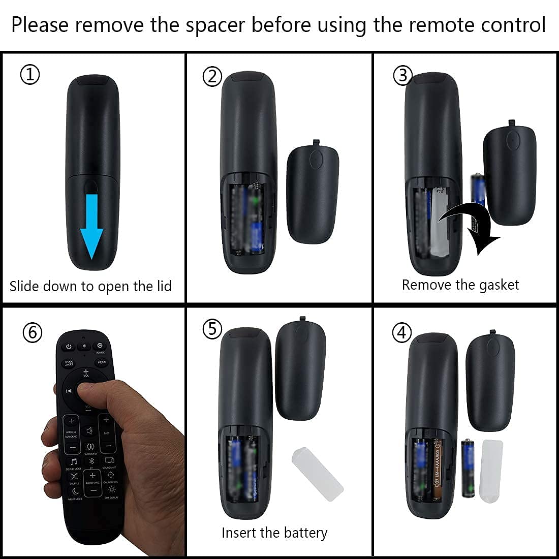 BN59-01385A Solar Voice Remote for Samsung TV Remotes Replacement with Bluetooth Rechargeable Solar Cell Fit for Samsung Remote Control for Smart TVs Frame Neo LED Ultra HD Series