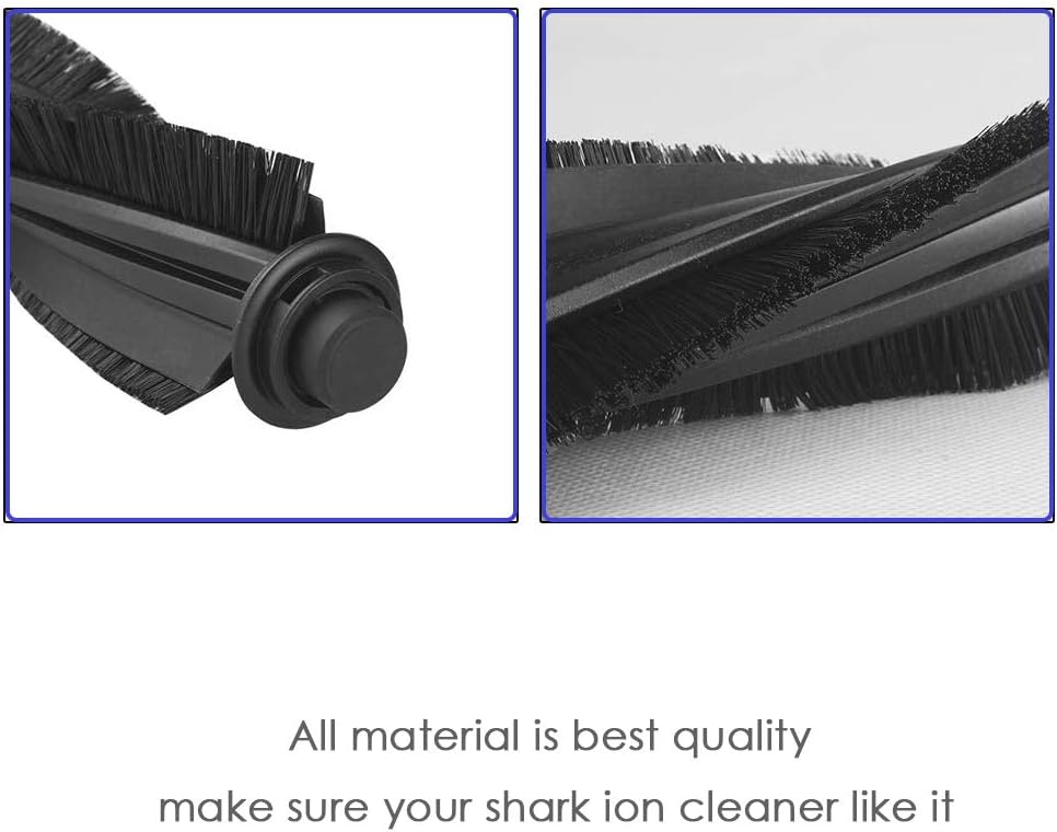 Main Brush Replacement for Shark ION Robot S87 R85 RV850 Series, 2 Pack Vacuum Cleaner Accessory Kit
