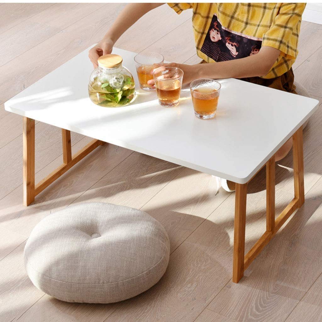 Side Table Economical and Practical Rectangular Folding Table, Coffee Table, Children's Table, Picnic Table (Table Only)