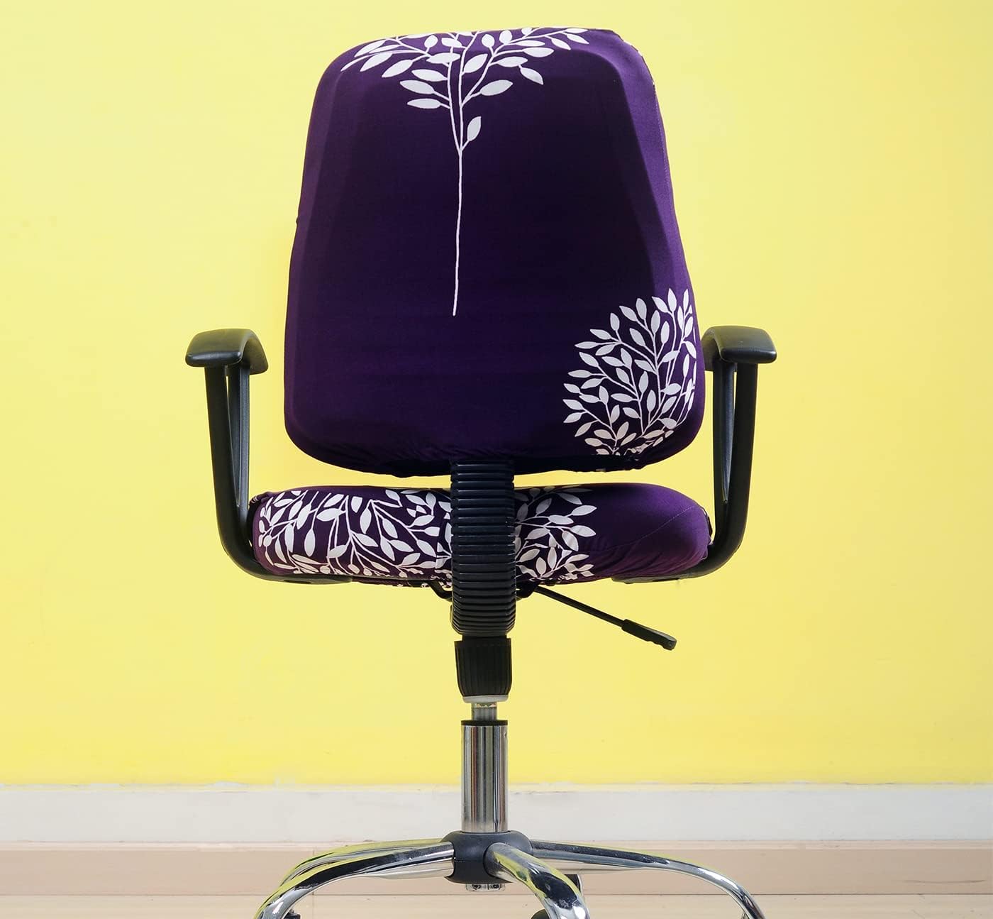Computer Office Chair Cover, Stretchable Universal Rotating Chair Slipcover