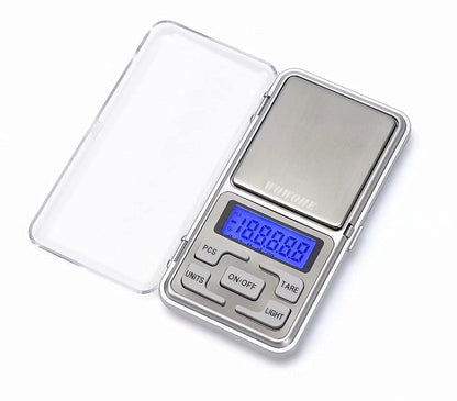 Portable Food Travel Scale Digital Kitchen Scale 500g Capacity High Precision Miniature Measuring Scale