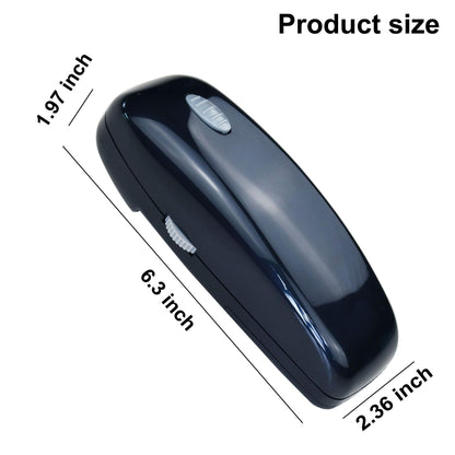 Black One Touch Electric Can Opener with Smooth Edge, Kitchen Gadget Automatic Can Opener for Seniors with Arthritis, Food Safety Battery Operated Can Opener for Almost All Can Sizes
