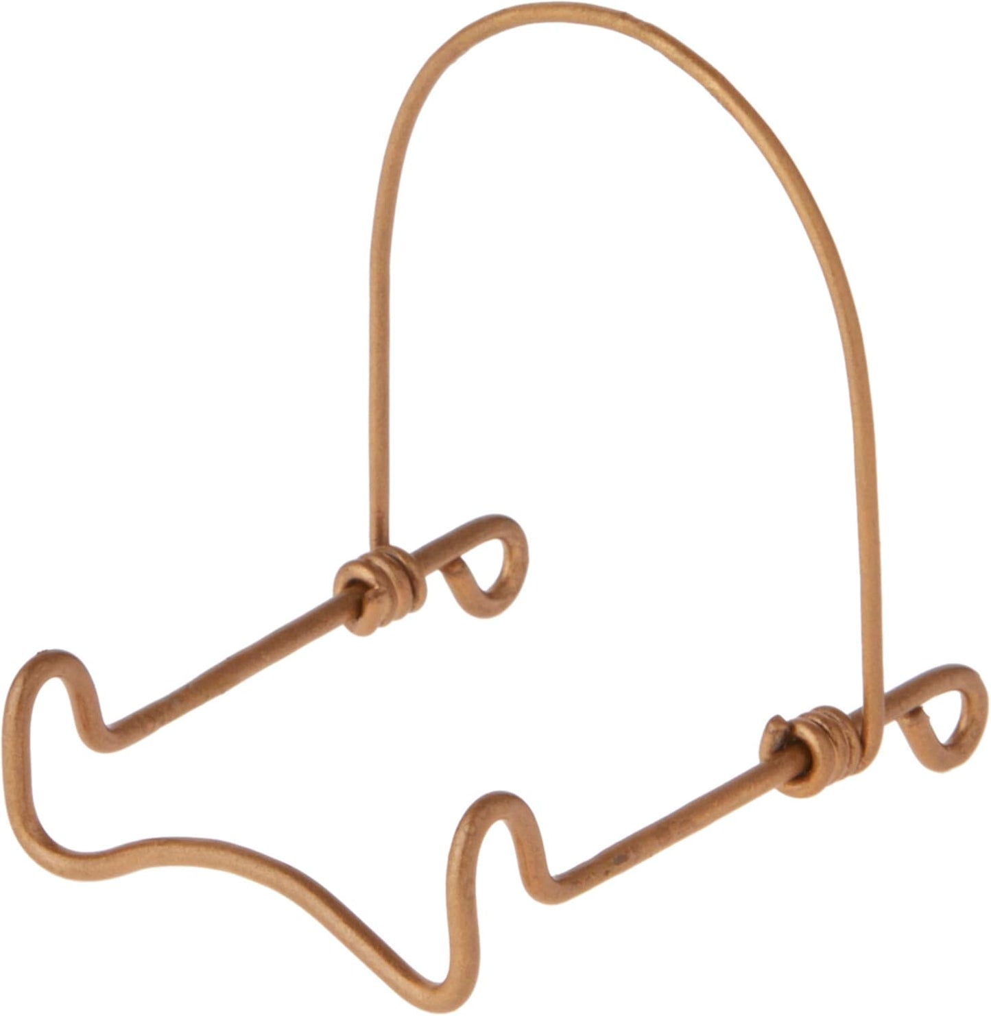 Bard's Adjustable Gold-toned Wire Easel Stand, 2.25" H x 1.75" W x 2.5" D