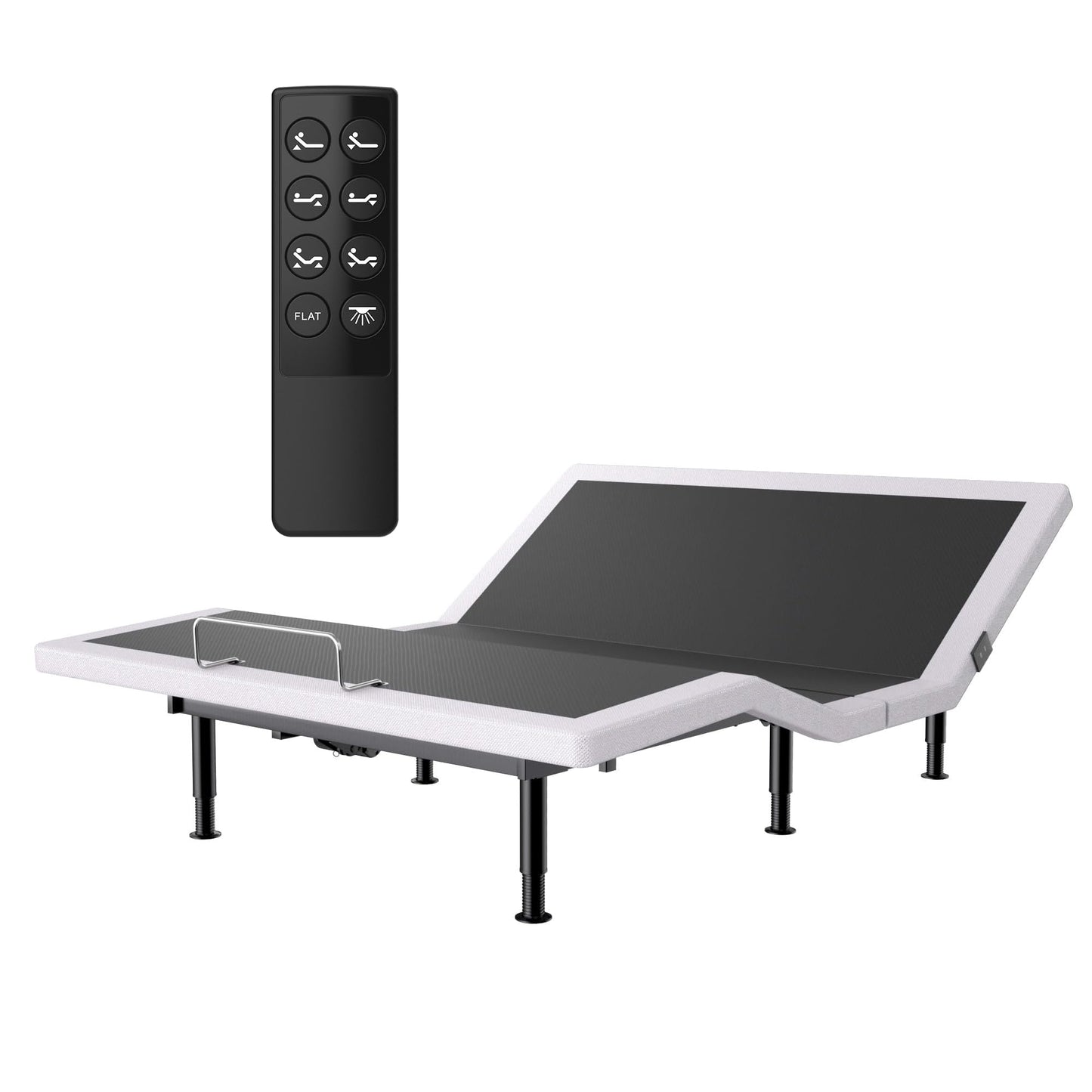 Yireehome Electric Full Size Adjustable Bed Frame with Wireless Remote, USB, Head & Foot Incline, Underbed Lighting, Heavy Duty Platform - Easy Assembly, Zero Gravity, Quiet Motor - Metal BedFrame