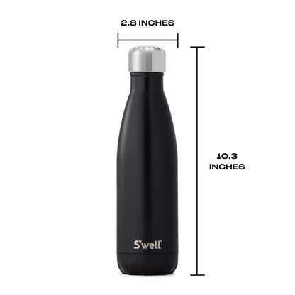 S’well Stainless Steel 17oz Water Bottle, London Chimney Design, Triple-Layer Vacuum Insulation Keeps Drinks Cold for 36 Hours and Hot for 18, BPA Free