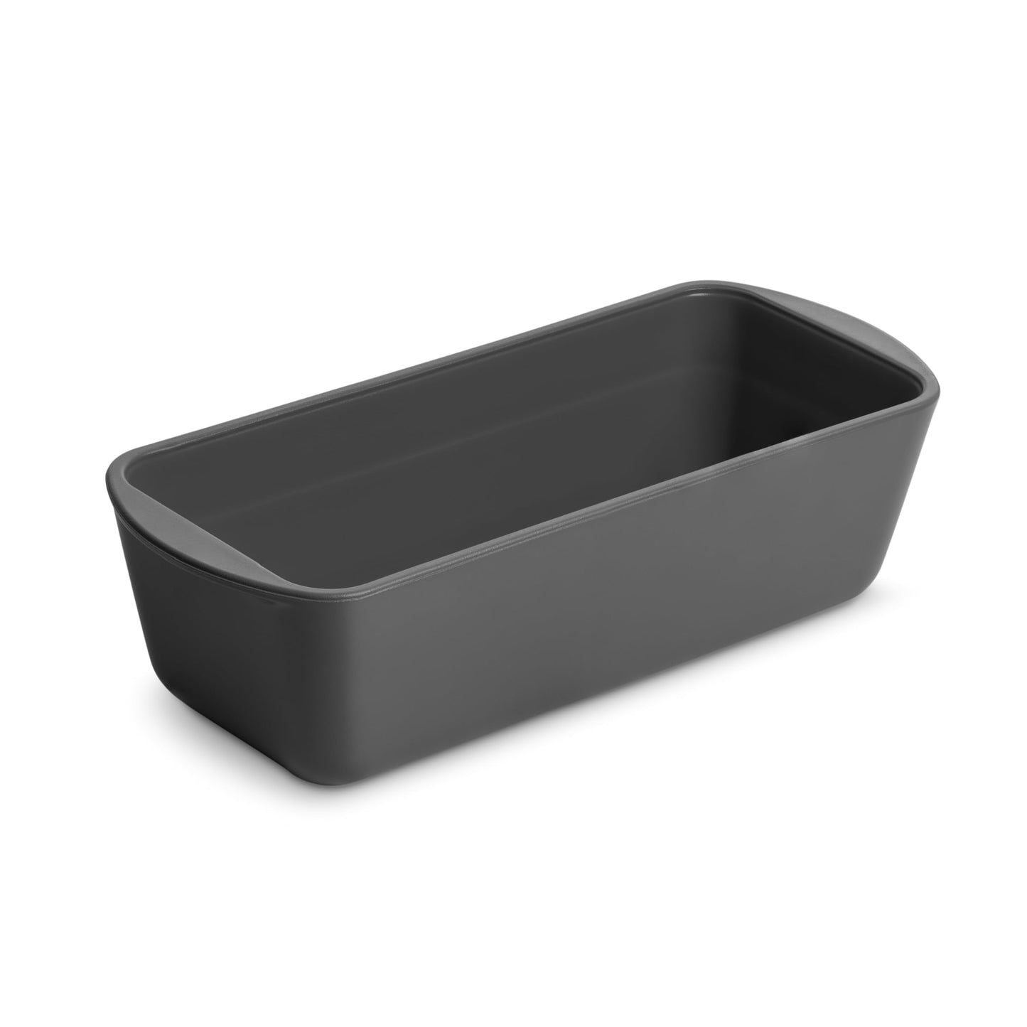 BRIVARA HOME Non-Stick Ceramic Coated Glass 1 lb Loaf Pan | Naturally Slick Ceramic Coating | No PTFE, PFOA, PFAS, and BPA | Perfect for Cakes, Breads, & More [Onyx]