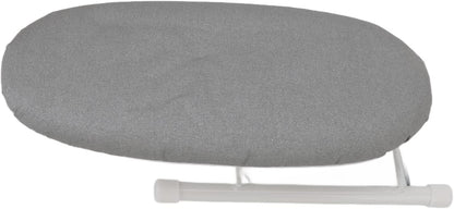 Small Ironing Board, Heat Resistant Mini Portable Foldable Tabletop Ironing Board for Home, Dorm, Sewing Craft - Grey