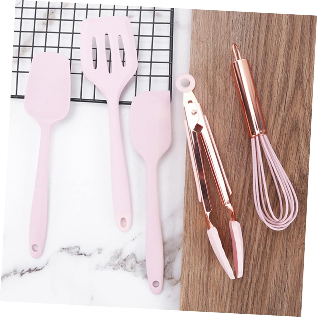 Children's Baking Tools, Kids Silicone Baking Tool, Kids Spatulas, Pastry Scraper, Non-stick Cutlery Set