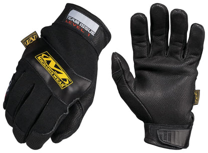 Mechanix Wear CarbonX Level 1 Fire Protection Gloves - Genuine Leather Extreme Heat & Flame Resistant Gloves - Heavy Duty High Temperature Resistance - Medium - Black
