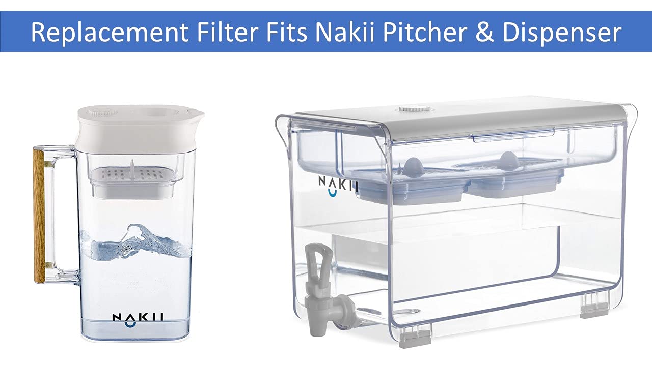 Water Pitcher Replacement Filter for NFP-100, 3 Count