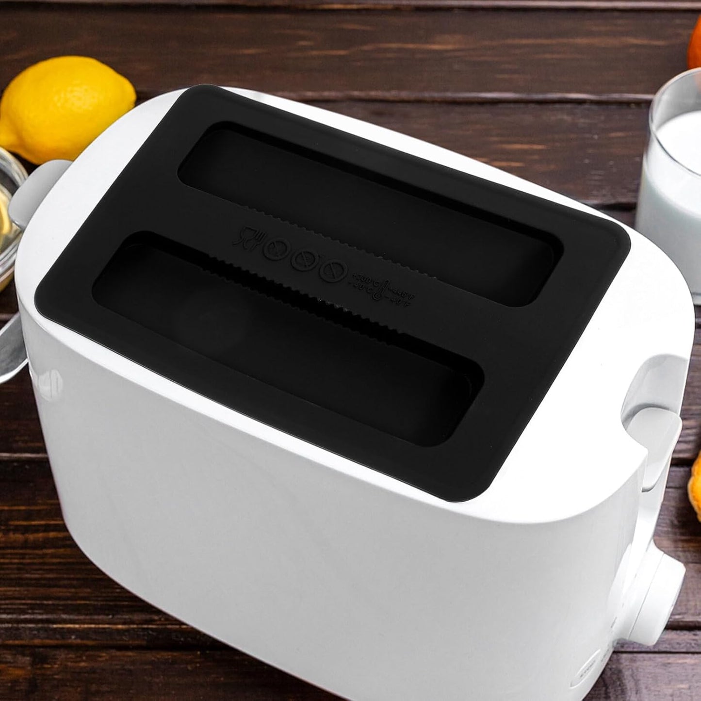 Luxshiny Sandwich Machine Lid, Simple Bread Maker Covers for Household Toaster and Breakfast Sandwiches