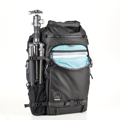 Shimoda Action X30 v2 Starter Kit, Outdoor Photography Adventure Pack for mirrorless and DSLR cameras, includes Medium Mirrorless Core Unit, Expandable Rolltop, 16" Laptop Sleeve, Black