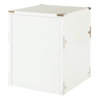 OSP Home Furnishings Wellington 2-Drawer File Cabinet, White