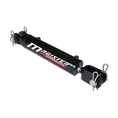 Magister Hydraulics Double Acting Hydraulic Cylinder - AG Clevis Hydraulic Cylinder 2500 PSI tie-Rod Alternative 3" bore 8" Stroke (3x8)