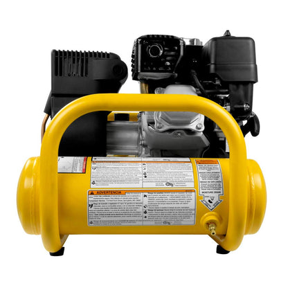 DeWalt 4 Gallon Portable Gas Powered Oil Free Honda Engine Direct Drive Air Compressor (DXCMTA5590412)