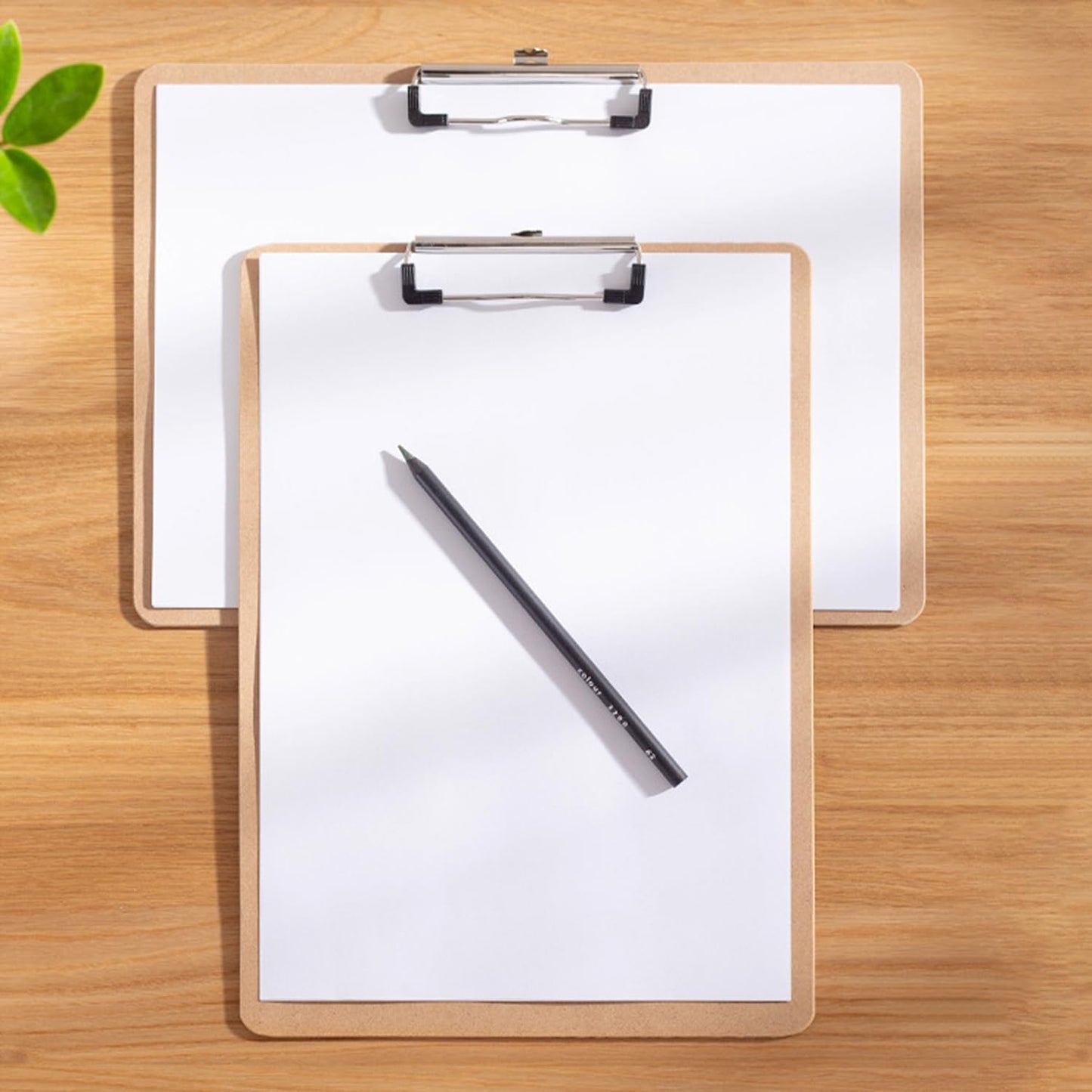 4 Pack Extra Large Clipboard, 11x17 inch Legal Size Wooden Clipboard, Vertical Clipboards & Horizontal Clipboards with Low Profile Clip, Wooden Lap Board for Drawing, Sketching, Art Supplies